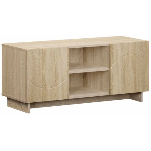  TV stalak 90 x 34 5 x 40 cm Hrast sonoma Konstruirano drvo - Hrast sonoma 90 x 34 5 x 40 cm Slike