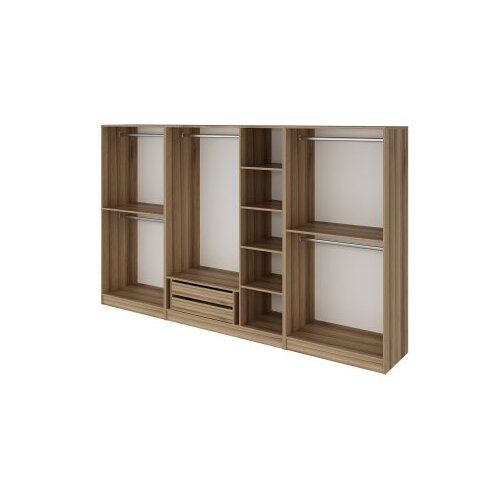 Hanah home Ormar Kale-7542, 315x190x52 cm, Hrast Slike