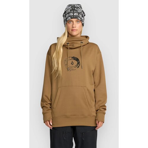 Volcom Riding Hydro P/O Pulover s kapuco bronze Cene