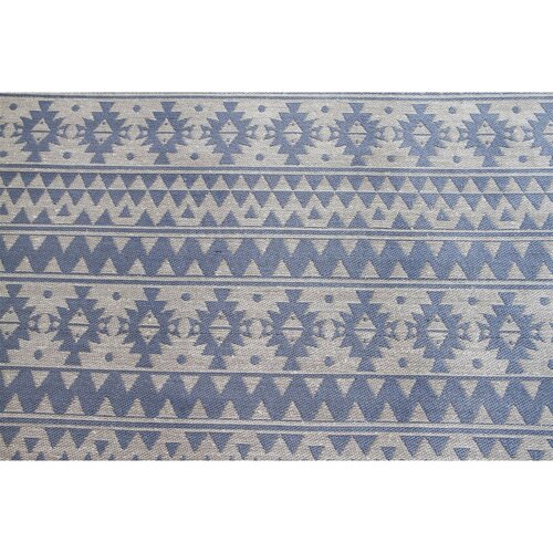 Kayoom RAVNO TKANA PREPROGA 80/150 cm taftano svetlo modra Slike