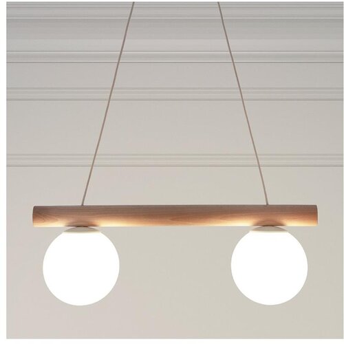  Visilica na sajli WOODSTOCK 2xE27/15W/230V drvo/krem Cene