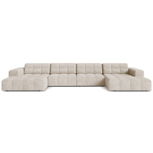 Cosmopolitan Design Krem kutna garnitura od &amp;scaron;enila (u obliku slova &amp;quot;U&amp;quot;) Chicago &amp;ndash; Slike