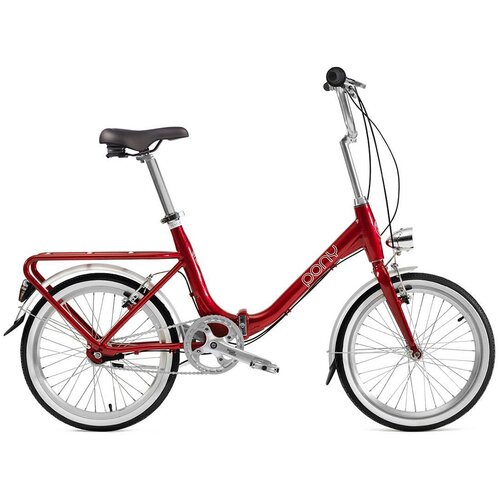  Bicikl Pony Classic 3 Crveni - Unisize Slike