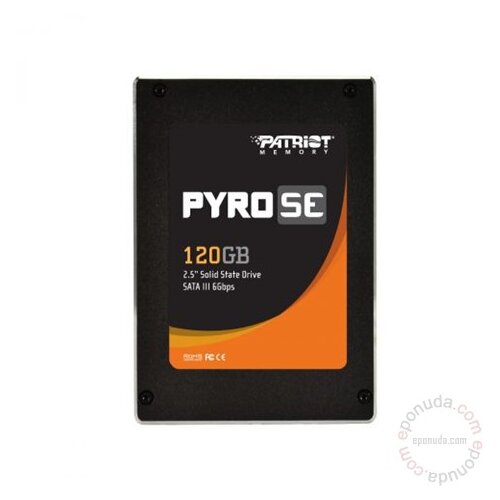 Patriot PPSE120GS25SSDR - SSD SATA3 120GB PYRO SE ssd Slike