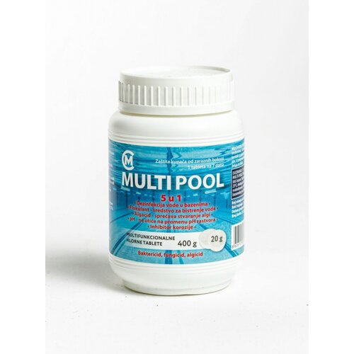 Multicommerce sredstvo za bazene multi pool 5 u 1 20 g - 400 g Cene