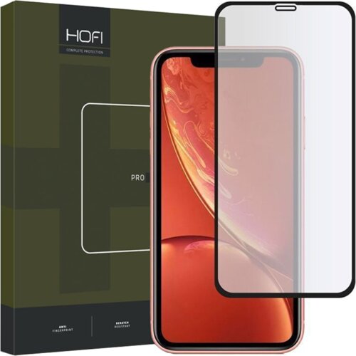 HOFI HIBRIDNO STEKLO ZA IPHONE 11 XR ČRNO - ZAŠČITA ZA EKRAN, KVALITETNO, (22004968) Cene