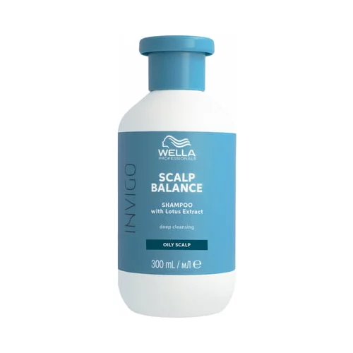 Wella Invigo Scalp Balance šampon za dubinsko čišćenje masnog vlasišta 300 ml