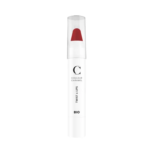 Couleur Caramel Twist & Lips - 405 Matt Red