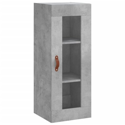 vidaXL Stenska omarica betonsko siva 34,5x34x90 cm, (20821082) Cene