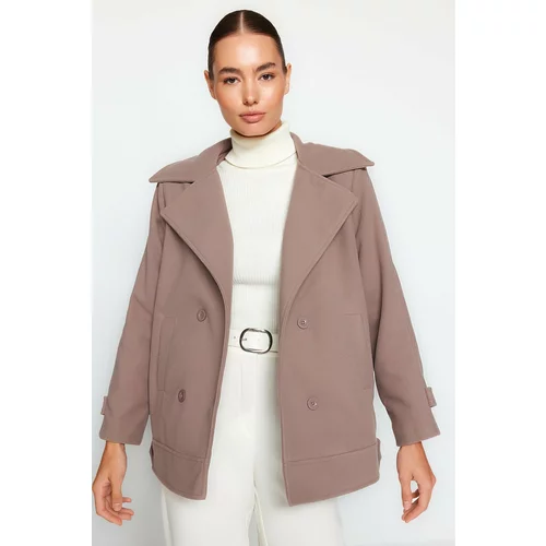 Trendyol Coat - Brown - Bomber jackets