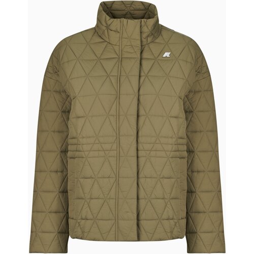 K-Way SELENE DIAMOND QUILTED WARM Kaki Slike