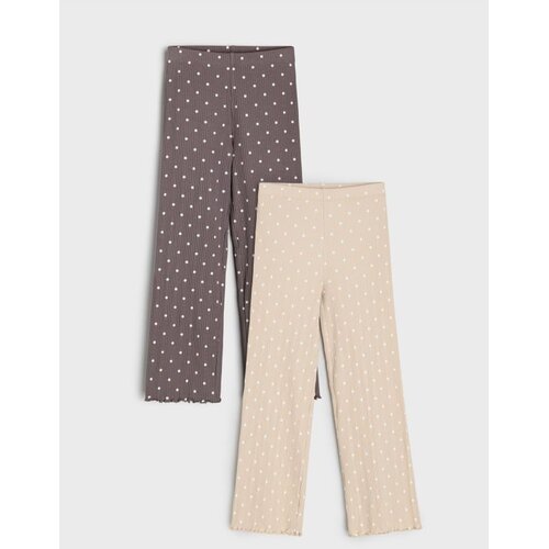 Sinsay Točkaste tajice s visokim udjelom pamuka 2 pack Slike