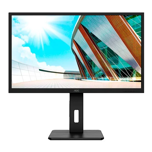 AOC Monitor LED Q32P2CA USB-C 2560×1440 IPS Speakers Pro, Ergonomics, DP, HDMI, USB-Hub, 3y