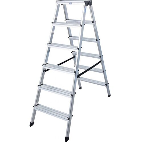 Krause-werk prostostoječa lestev Monto 2x6 stopnic 120359 Slike