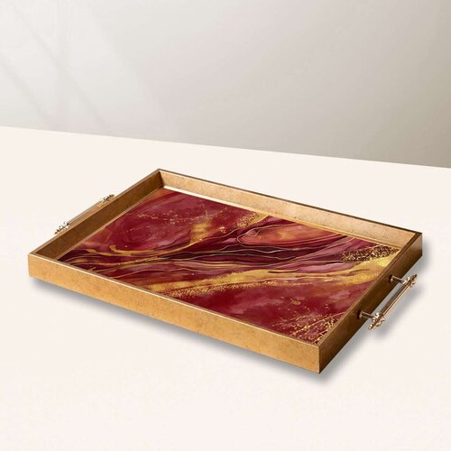 Aberto Design Poslužavnik TPEA10021 50 x 29 x 3.5 cm, Šareni Cene