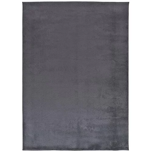 Universal Tamno sivi tepih od mikrovlakana 120x170 cm Coraline Liso –
