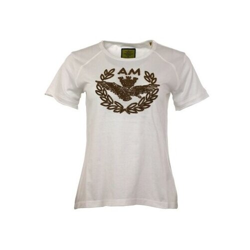 Aeronautica Militare Majice s kratkimi rokavi TS2093DJ59873009 Bež Cene