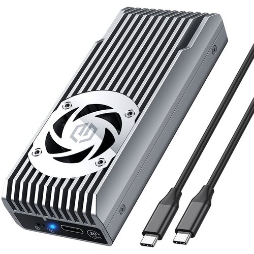 GRAUGEAR G-M206-20G-F storage drive enclosure SSD enclosure Grey M.2 Slike