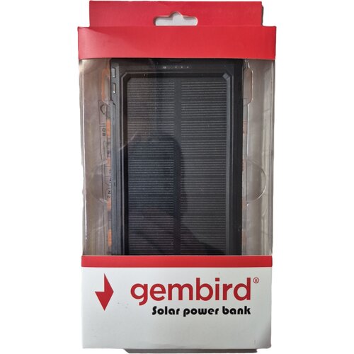 Gembird HRD-T12 ** solar power bank 12000mAh 2xUSB, 1xType-C, LED, kompas (999) Cene