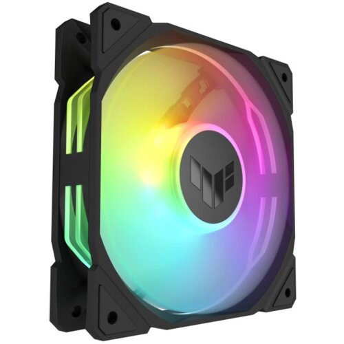 Asus TUF GAMING TR120 ARGB 3IN1 Črno Ohi&amp;scaron;je računalnika Zračno hlajenje 12 cm Črno Slike