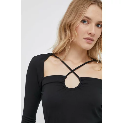 Sisley Bluza za žene, boja: crna, bez uzorka