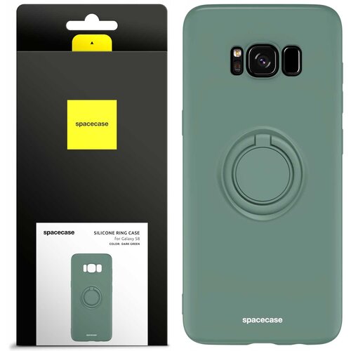 Spacecase SILIKONSKI OVITEK OBROČ OVITEK ZA TELEFON GALAXY S8 ZELEN, (21962461) Cene