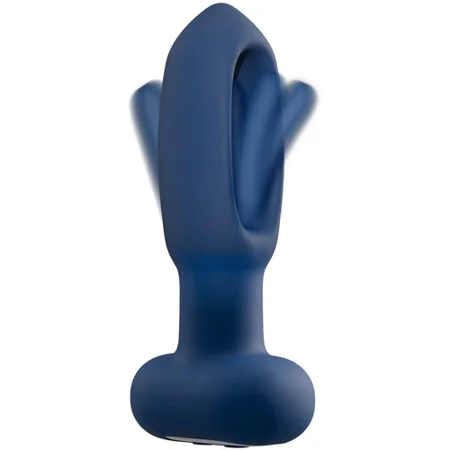 Anos RC Flicking Tongue Butt Plug Blue