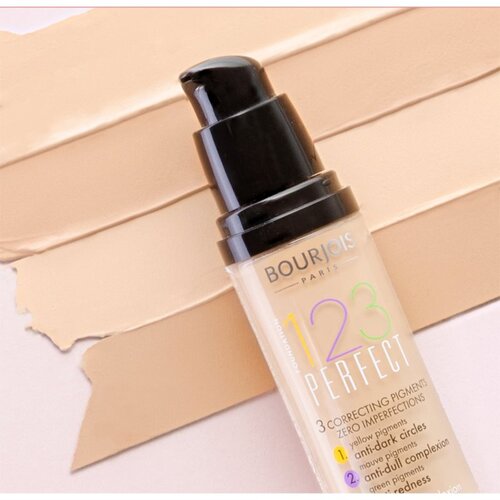 Bourjois 123 Perfect dolgoobstojni tekoči puder 30 ml odtenek 53 Beige Clair Cene