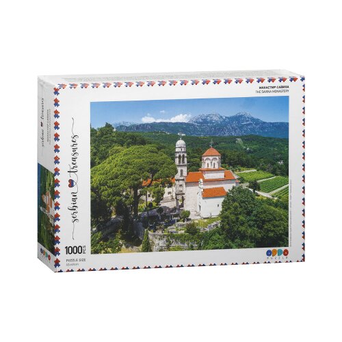Oddo Slagalica Serbian Treasures Collection, Manastir Savina, 1000 delova Cene