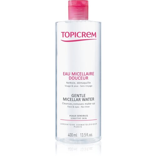 Topicrem UH FACE Gentle Micellar Water nežna čistilna micelarna voda za občutljivo kožo in oči 400 ml Cene