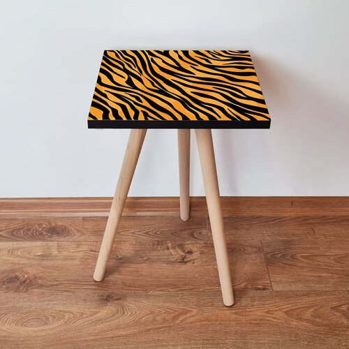 Hanah home klub sto Shp149, 35x42x35 cm, Narandžasti Cene