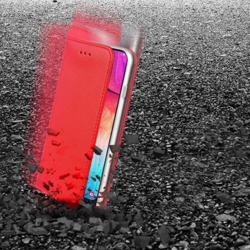  Magnetna preklopna torbica Xiaomi 12 Pro - rdeča Slike
