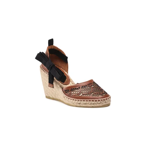 Pinko Espadrile Patty Sandalo PE 22 BLKS1 1H211A Y86A Rjava