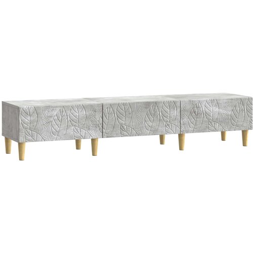 TV ormar 147 x 34,5 x 30 cm Betonska siva Konstruirano drvo Cijene