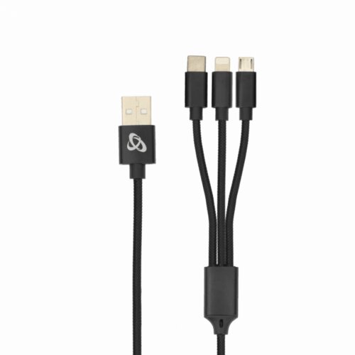S Box 3u1 kabl za punjač USB A (muški) na lightning/micro USB/USB tip C (muški) Slike