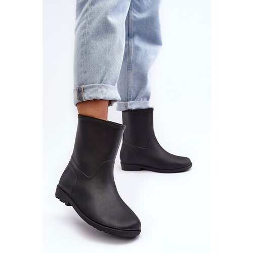 PS1 Women&amp;#039;s Classic Slip-On Boots Black Solihia Slike