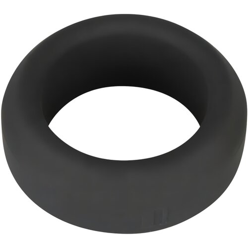 Black Velvets Black Velvet - prsten za penis debelih stijenki (2,6 cm) - crn Slike