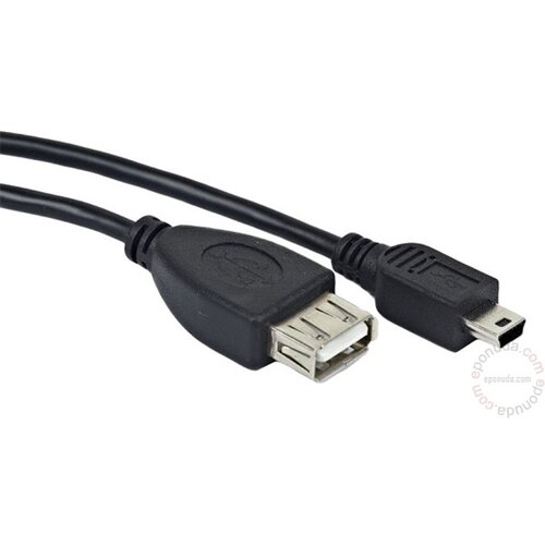 Gembird adapter/kabl 2,0 USB AF-miniBM 15cm, GEMBIRD A-OTG-AFBM-002 Cijene