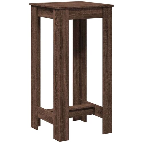 VidaXL Barski stol smeđa boja hrasta 51x50x103,5 cm konstruirano drvo Slike