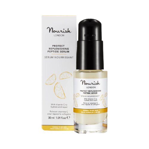 Nourish London Protect Replenishing serum s peptidi Slike