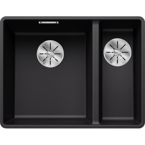 Blanco pomivalno korito SUBLINE 340/160-F InFino SILGRANITE LARGE POOL LEVO, brez nadaljnjega upravljanja. - ČRNA Cene
