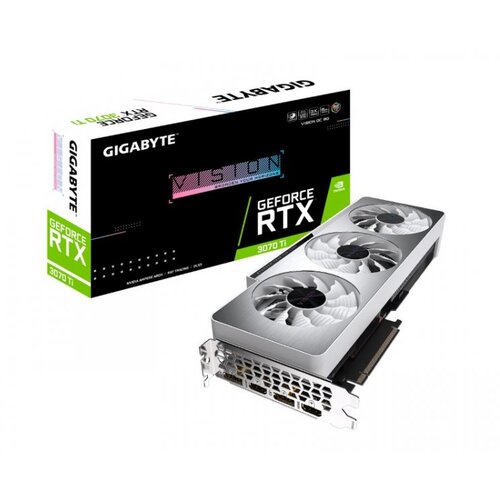 Gigabyte Grafična kartica Geforce Rtx 3070 Ti Vision Oc 8 Gb Gddr6, (21215454) Slike
