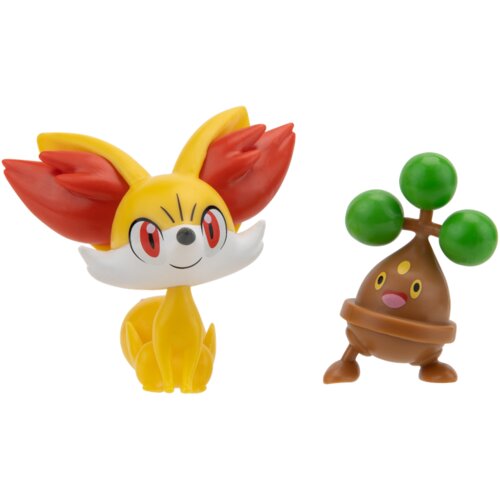 Pokemon figurica &amp;quot;Battle figure&amp;quot; - Fennekin &amp;amp; Bonsly Slike