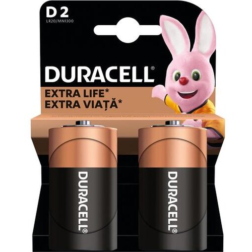Duracell Baterije Duralock Basic D LR 20/MN1300 2kom Cene