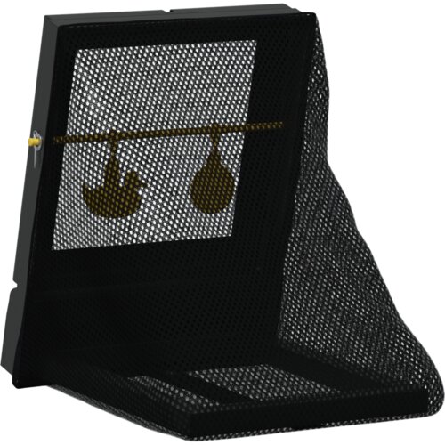 VidaXL Airsoft cilj Črna 19 x 26 x 25 cm Plastika Slike