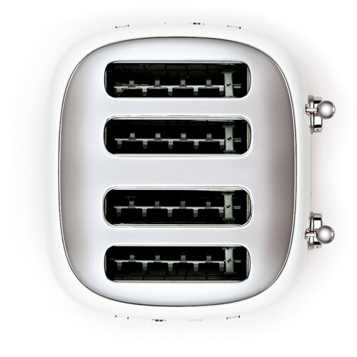 Smeg TSF03WHEU 4-Schlitz-Toaster 50&amp;#039;s Retro Style, Wei&amp;szlig; Slike