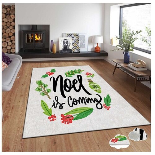 Conceptum Hypnose tepih s novogodi&scaron;njim motivima Asr-Crpt-66, Pravougaoni, 80 x 140 cm, &Scaron;areni Cijene
