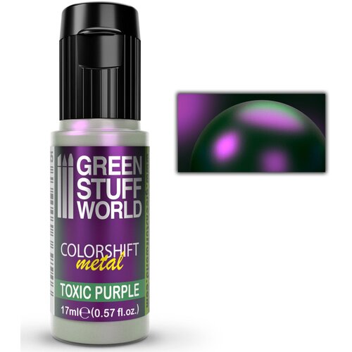 Green Stuff World chameleon paint toxic purple 17ml Cene
