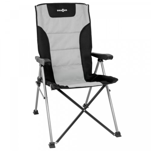 Brunner zložljivi stol RAPTOR HIGHBACK 0404016N.C20, črno-siv Cene