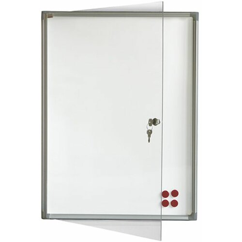  tabla oglasna 2x3 GS44 4xA4 bela magnetna sa vratima i ključem 51X68 Cene